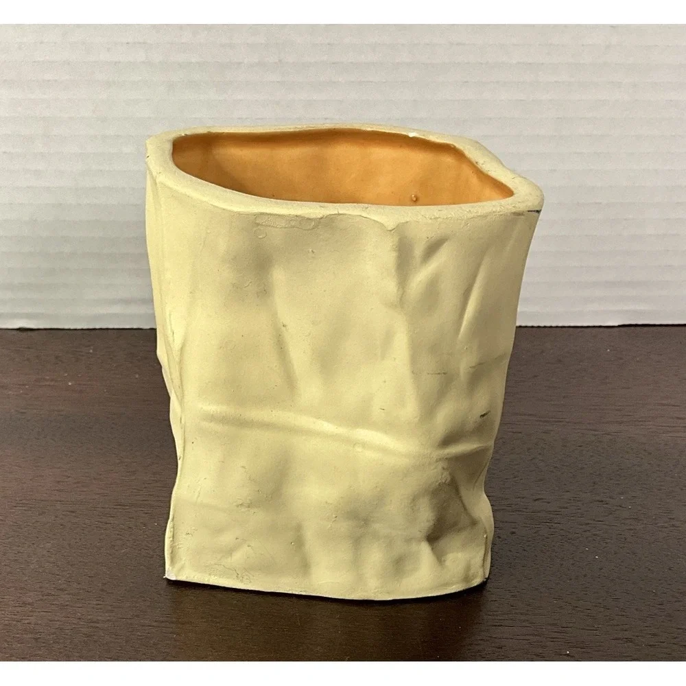 Sandstone Creations Ceramic‎ Chili Pepper Paper Bag Luminary Tea Light Votive